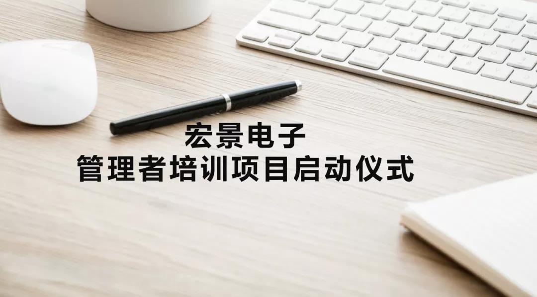 宏景电子MDP一期储干班项目顺利启动