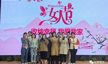 宏景参加经开区妇女节“收纳幸福，我爱我家”活动
